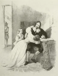 King Charles I Parting from His Children